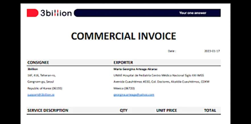 invoice